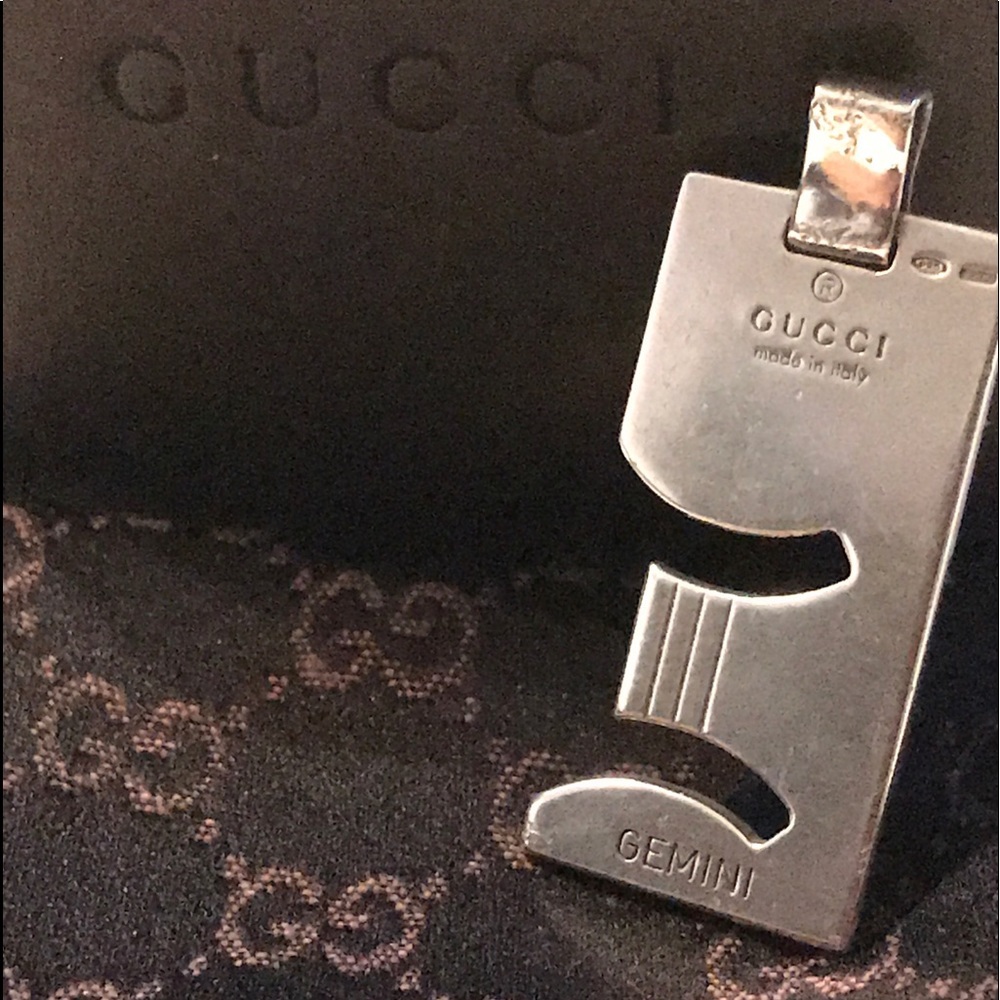 Gucci Gemini 925 Silver Pendant - Picture 2 of 8